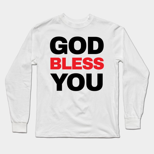 God bless you all with peace Long Sleeve T-Shirt by KewaleeTee